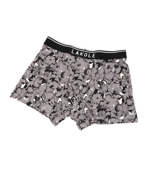 LAKOLE（ラコレ）の「コットンボタニカル柄ボクサーパンツ / 106761