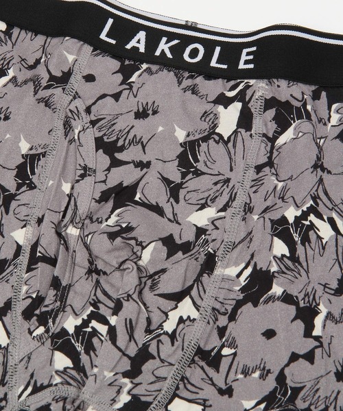 gocorun 水面模様 メンズパンツ 新品 LAKOLE（ラコレ）の「コットンボタニカル柄ボクサーパンツ / 106761