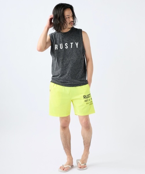 RUSTY - ラスティ　レディース　ラッシュガード　&amp;　ラッシュスパッツ　&amp;　サーフパンツ RUSTY ラスティ 水着 レディース ラッシュガード 短パン