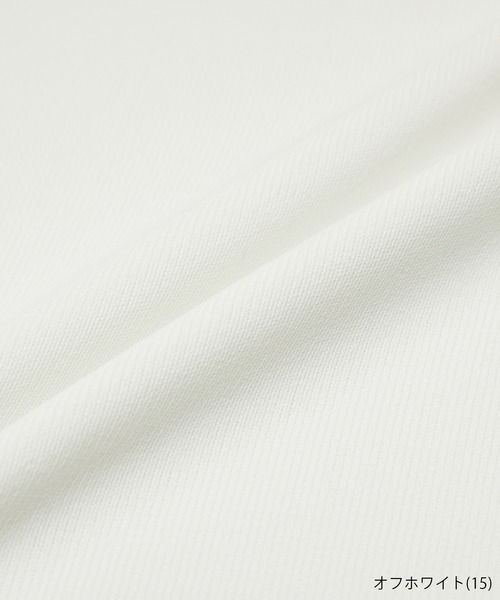 ROPE' PICNIC（ロペピクニック）の「ゼロスリーブニットプルオーバー/UVカット・洗濯機OK・冷感（ニット/セーター・レディース・ホワイト系その他5/ブラック/レッド/ライトグレー/オフホワイト・38）」の9枚目の写真