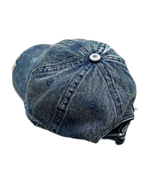 Never mind the XU】wash denim cap / 【ネバーマインド ザ エックス