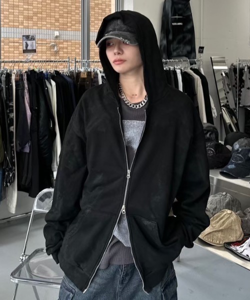 Never mind the XU(ネバーマインドザエックスユー)の「【Never mind the XU】wash denim cap / 【ネバーマインド ザ エックスユー】ウォッシュデニムキャップ(キャップ・メンズ・ブラック/ブルー・ONE SIZE)」の21枚目の写真