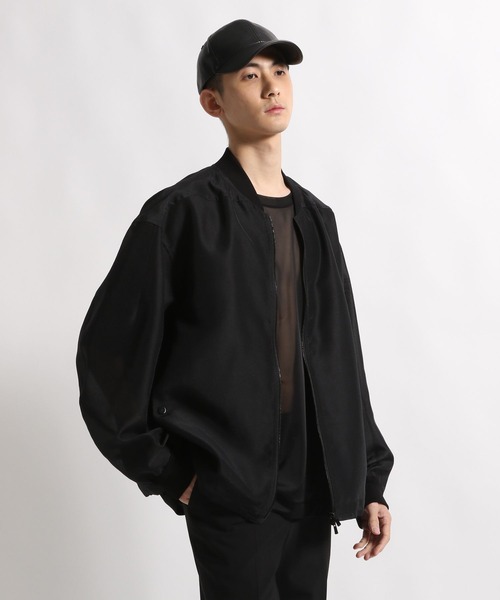 STERNBERG(スタンバーグ)の「STERNBERG/シアーボンバージャケット/991635(MA-1・メンズ・ブラック・LARGE/MEDIUM/SMALL)」の14枚目の写真