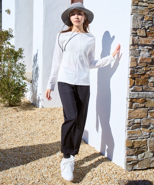 Ungrid(アングリッド)の「【ムラサキスポーツ限定】UNGRID/アングリッド ジョガーパンツ フィットネス 水陸両用 UVケア 541201(その他パンツ・レディース・ブラック・M/L)」の7枚目の写真