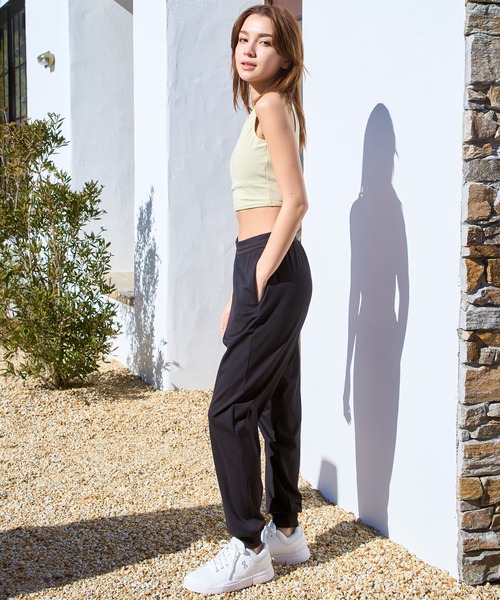 Ungrid(アングリッド)の「【ムラサキスポーツ限定】UNGRID/アングリッド ジョガーパンツ フィットネス 水陸両用 UVケア 541201(その他パンツ・レディース・ブラック・M/L)」の5枚目の写真