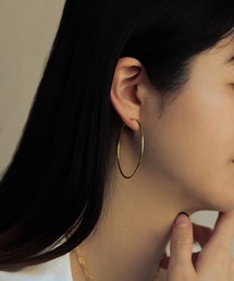 bonu.（ボヌ）の「【silver925】フープピアス/大（ピアス（両耳用））」