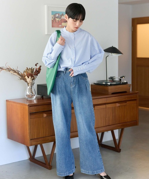 Edit Sheen（エディットシーン）の「トライアングルワンショルダートートバッグ（トートバッグ・レディース・シルバー/ブラック/グリーン・FREE）」の9枚目の写真