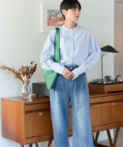 Edit Sheen（エディットシーン）の「トライアングルワンショルダートートバッグ（トートバッグ・レディース・シルバー/ブラック/グリーン・FREE）」の10枚目の写真