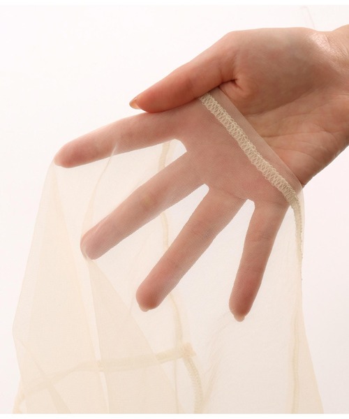 Settimissimo(セッティミッシモ)の「フリルキャンディースリーブ シアー プルオーバー 長袖(Tシャツ/カットソー・レディース・ブラック/アイボリー・FREE)」の13枚目の写真