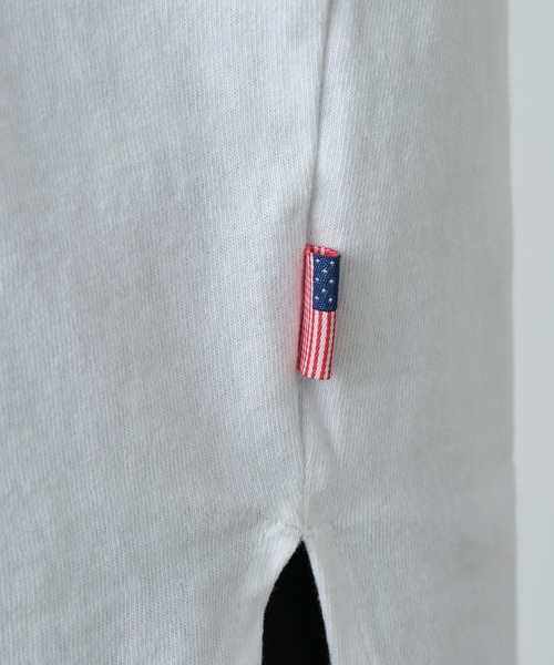 CIAOPANIC TYPY（チャオパニックティピー）の「USAコットンアソートロゴ裾ラウンドTEE（Tシャツ/カットソー・レディース・ホワイト系その他/ホワイト/ホワイト系その他2・ONE SIZE）」の4枚目の写真