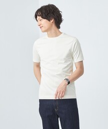 green label relaxing | スパニッシュピマ ミックス クルーネック Tシャツ(Tシャツ/カットソー)