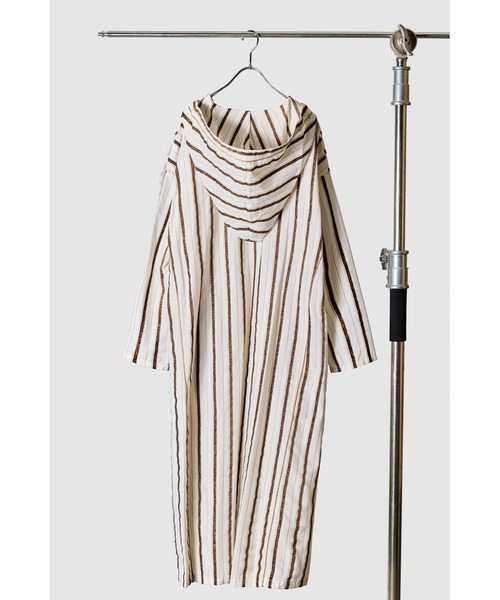 khakito（カーキト）の「khakito ジュラバワンピース　★（ワンピース・レディース・カーキ/ベージュ/オフホワイト・FREE）」の5枚目の写真