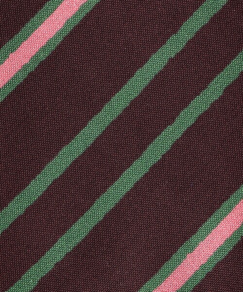 Camoshita（カモシタ）の「＜Camoshita＞ レジメンタルストライプ ネクタイ（ネクタイ・メンズ・ワインレッド/ロイヤルブルー/ライトグレー・FREE）」の6枚目の写真