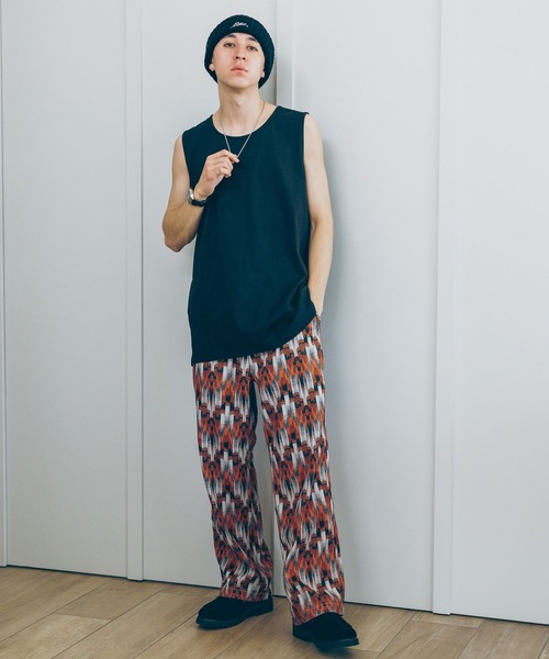 RAGEBLUE（レイジブルー）の「BASIC TANK TOP/ベーシックインナータンクトップ（タンクトップ・メンズ・ホワイト/ブラック・MEDIUM/LARGE）」の5枚目の写真