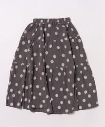 Rylee + Cru（ライリーアンドクルー）の「★Rylee＋Cru★TIERED MIDI SKIRT || DOTTY（その他ベビー用品）」