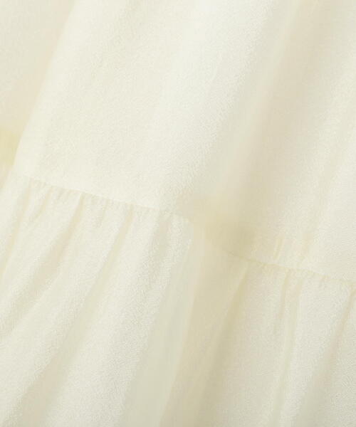 PROPORTION BODY DRESSING（プロポーションボディドレッシング）の「シアーティーアードスカート / 1214120507（スカート・レディース・ホワイト/グレー/ブラック・SMALL/MEDIUM）」の9枚目の写真