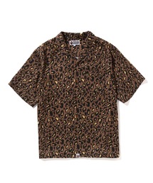 A BATHING APE（アベイシングエイプ）の「BAPE LEOPARD OPEN COLLAR SHIRT M（シャツ/ブラウス・メンズ）」