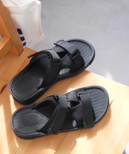 スミスタイル　サンダル　23.0 Amazon | [アミアミ] サンダル さっと履ける スポサン 靴 黒