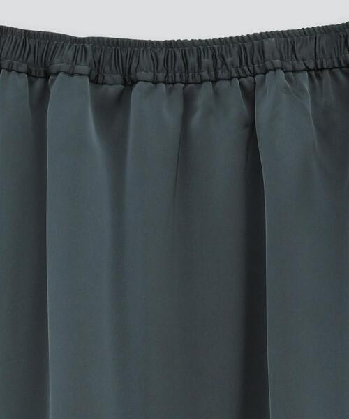 CONVERSE TOKYO（コンバーストウキョウ）の「【WEB LIMITED】MERMAID LINE SATIN SKIRT（スカート・レディース・アイボリー/ブラック/グリーン・FREE）」の5枚目の写真