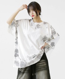 ペイントオーバーサイズTシャツ