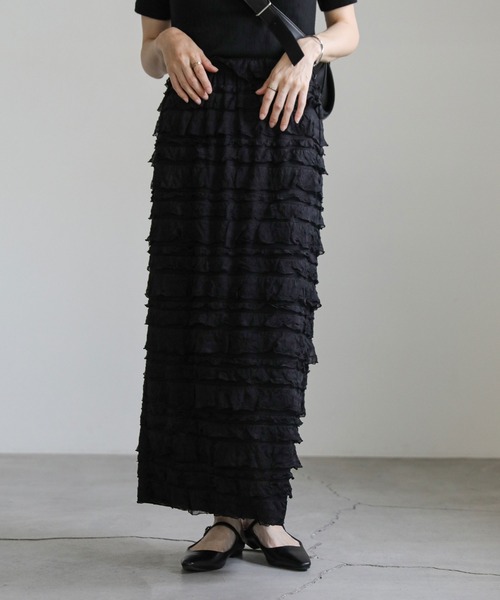 セール】レースフリルスカート（スカート）｜select MOCA（セレクト