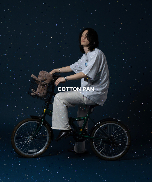 cotton pan（コットンパン）の「COTTON PAN 別注 JW E.T.（Tシャツ/カットソー・メンズ・パープル/グレー/チャコールグレー・LARGE/MEDIUM）」の5枚目の写真
