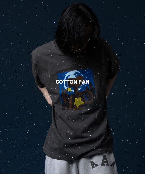 cotton pan（コットンパン）の「COTTON PAN 別注 JW E.T.（Tシャツ/カットソー・メンズ・パープル/グレー/チャコールグレー・LARGE/MEDIUM）」の9枚目の写真