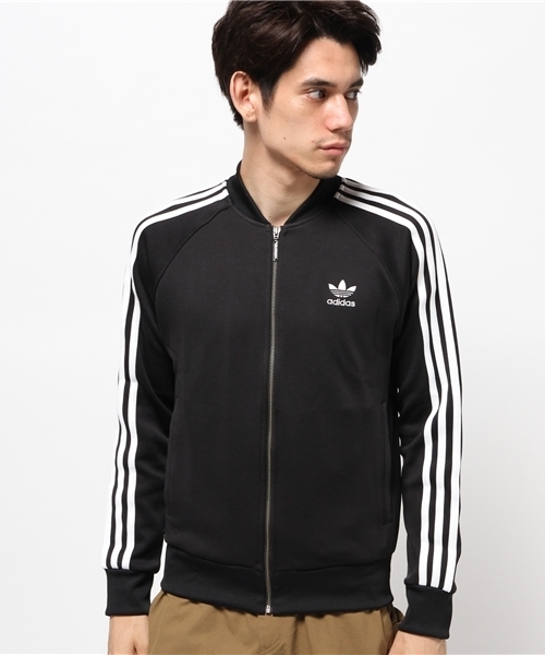 adidas(アディダス)の「【Ciaopanic】【adidas】 SSTTRACKTOP(ブルゾン・メンズ・ブラック・MEDIUM/LARGE)」の2枚目の写真