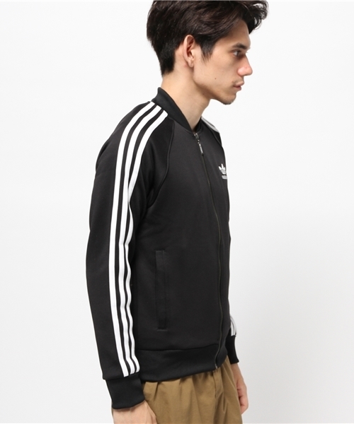 adidas(アディダス)の「【Ciaopanic】【adidas】 SSTTRACKTOP(ブルゾン・メンズ・ブラック・MEDIUM/LARGE)」の3枚目の写真
