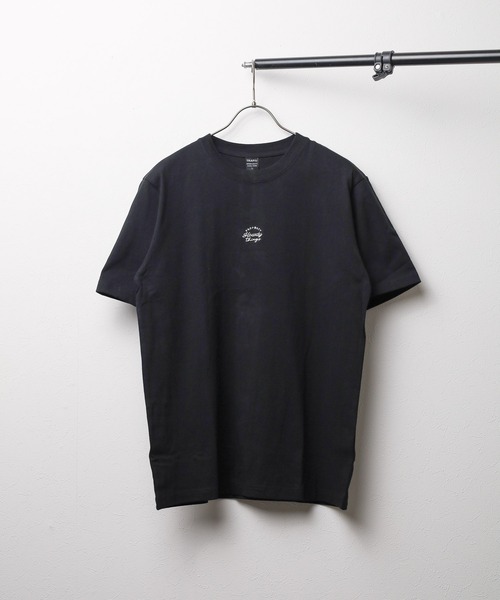 B.I.D.（ビーアイディー）の「《刺繍ショートスリーブ》 コットンTシャツ（Tシャツ/カットソー・レディース・ホワイト系1/ホワイト系2/ホワイト系3/ブラック系1/ブラック系2/ブラック系3/ブルー系/パープル・MEDIUM/LARGE）」の6枚目の写真
