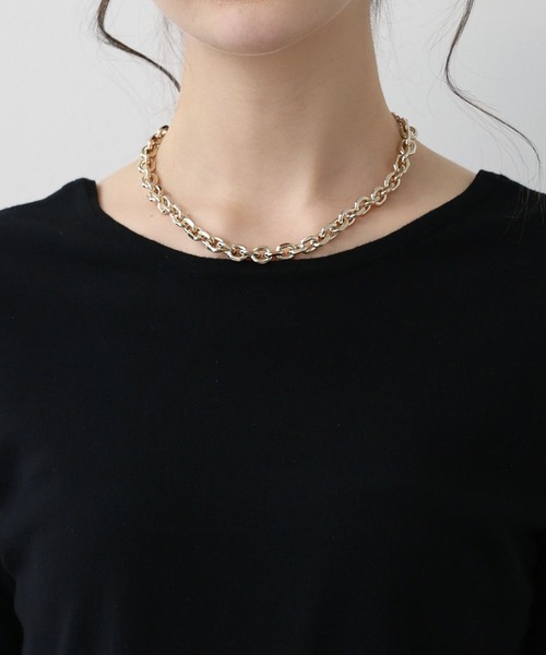 saloon(サルーン)の「SALOON(サルーン)/バックUネックトップス【手洗い可】半袖(Tシャツ/カットソー・レディース・オレンジ/オフホワイト/ブラック・FREE)」の14枚目の写真