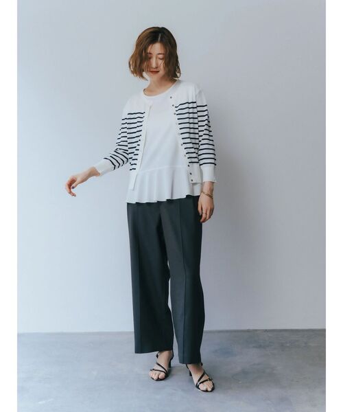 YECCA VECCA(イェッカヴェッカ)の「【UVカット】マシンウォッシャブルカーディガン(カーディガン/ボレロ・レディース・オフホワイト/その他7/ブラック/レッド/ブラウン/グリーン・FREE)」の18枚目の写真