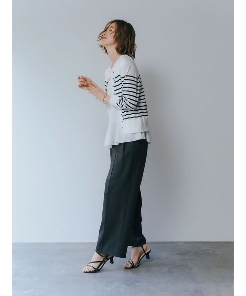 YECCA VECCA(イェッカヴェッカ)の「【UVカット】マシンウォッシャブルカーディガン(カーディガン/ボレロ・レディース・オフホワイト/その他7/ブラック/レッド/ブラウン/グリーン・FREE)」の17枚目の写真