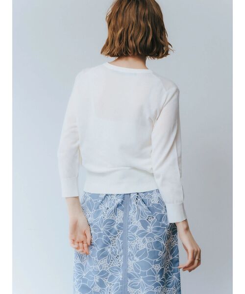 YECCA VECCA(イェッカヴェッカ)の「【UVカット】マシンウォッシャブルカーディガン(カーディガン/ボレロ・レディース・オフホワイト/その他7/ブラック/レッド/ブラウン/グリーン・FREE)」の11枚目の写真