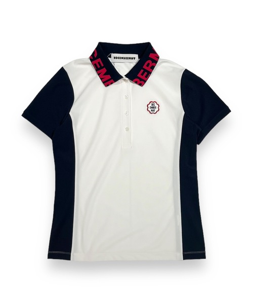 DECEMBERMAY Color combination polo 未使用 DECEMBERMAY（ディセンバーメイ）の「Color combination polo