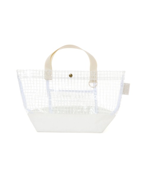 niko and...（ニコアンド）の「オリジナルニコロゴクリアバッグ　Ｍサイズ（ハンドバッグ・レディース・ブラック/ホワイト・0）」の14枚目の写真