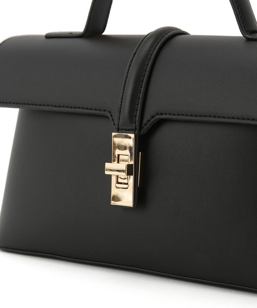 VIS（ビス）の「【新色追加】ひねり金具ワンハンドルミニショルダーバッグ（ショルダーバッグ・レディース・その他/ブラック系その他/ダークブラウン/モスグリーン/グレー系その他/ベージュ/ベージュ系その他2・FREE）」の17枚目の写真