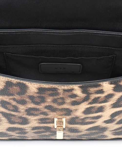 VIS（ビス）の「【新色追加】ひねり金具ワンハンドルミニショルダーバッグ（ショルダーバッグ・レディース・その他/ブラック系その他/ダークブラウン/モスグリーン/グレー系その他/ベージュ/ベージュ系その他2・FREE）」の8枚目の写真