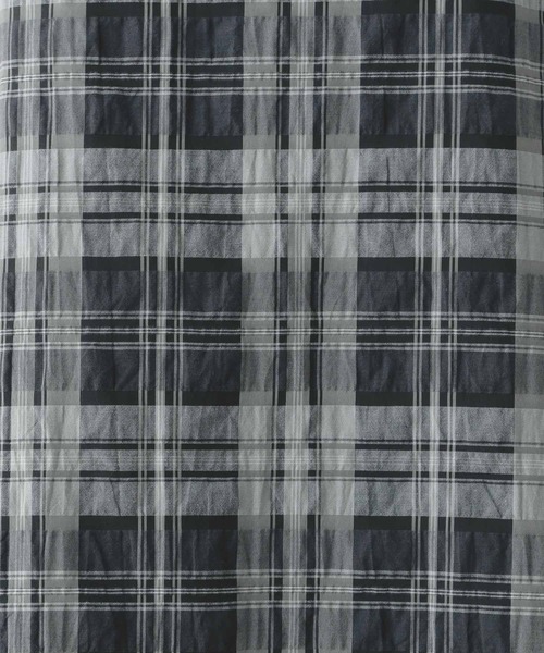 LEPSIM(レプシィム)の「チェックキャミワンピース 129307(ワンピース・レディース・ホワイト×ブラック/グリーン・FREE)」の6枚目の写真