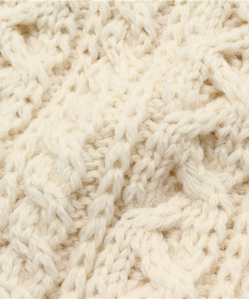 HIGHLAND 2000（ハイランドトゥーサウザンド）の「HIGHLAND2000(ハイランド2000) ウールネックウォーマー(スヌード) / 103-HL2-NECK SCARF（ネックウォーマー/スヌード・メンズ・ホワイト/ライトグレー/キャメル/ブラック・FREE）」の5枚目の写真