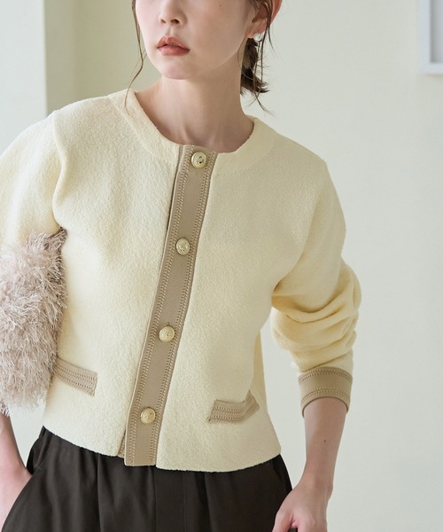 ROPE' PICNIC（ロペピクニック）の「金釦ニットカーディガン