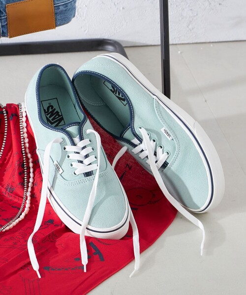 SHIPS EXCLUSIVE】VANS : AUTHENTIC BINDING GRAY（スニーカー