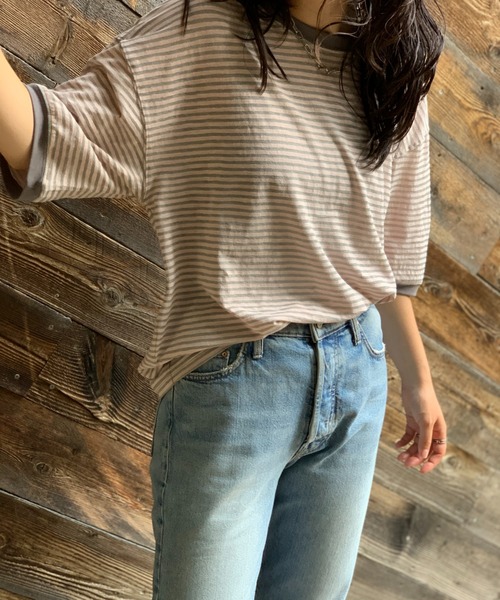 Tシャツ・カットソー ILLIGO Starling Overfit T-Shirt 5BMR0222 MUSINSA | ILLIGO Starling Overfit T-Shirt White Red