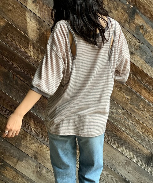 Tシャツ・カットソー ILLIGO Starling Overfit T-Shirt 5BMR0222 MUSINSA | ILLIGO Starling Overfit T-Shirt White Red