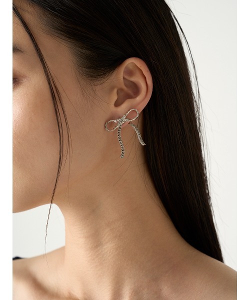 FRAY I.D（フレイアイディー）の「リボンピアス（ピアス（両耳用