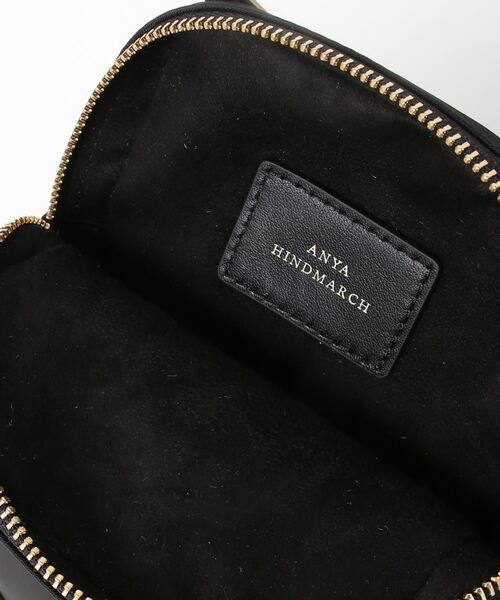 ANYA HINDMARCH（アニヤハインドマーチ）の「ANYA HINDMARCH Recycled Nylon in Black アニヤハインドマーチ アイズ エッセンシャルズ クロスボディ ショルダーバッグ（ショルダーバッグ・レディース・ブラック・FREE）」の12枚目の写真