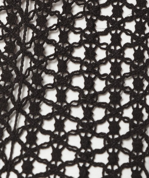 niko and...（ニコアンド）の「2WAY幾何学レースリボンブラウス（シャツ/ブラウス・レディース・アイボリー/ブラック・FREE）」の14枚目の写真