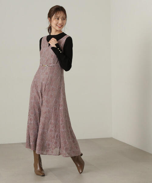 PROPORTION BODY DRESSING（プロポーションボディドレッシング）の「釦付きボトルネックリブニット / 1214270904（ニット/セーター・レディース・ブラック/ホワイト/ベージュ/レッド・SMALL/MEDIUM）」の19枚目の写真