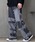ANPASiApXj́uRandom Switching Fringe Remake Denim Pants/Che[p[h _ tWfjpc CNfj JbgItifjpcjvbubN