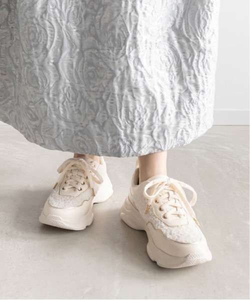 【セール】ボリュームソールボアスニーカー（スニーカー）｜RANDA（ランダ）